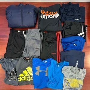 boys athletic sports clothing bundle